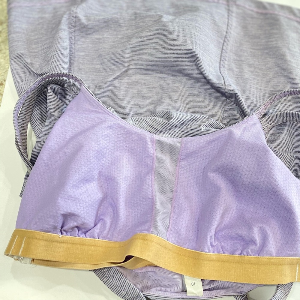 Lululemon Purple Tank Top Size 10 - Picture 5 of 6